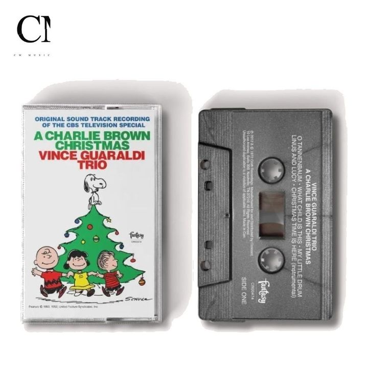 查理布朗聖誕節特輯 Vince Guaraldi Trio - A Charlie Brown Christmas【銀色卡帶｜全球限量5000份】（卡帶） 封面