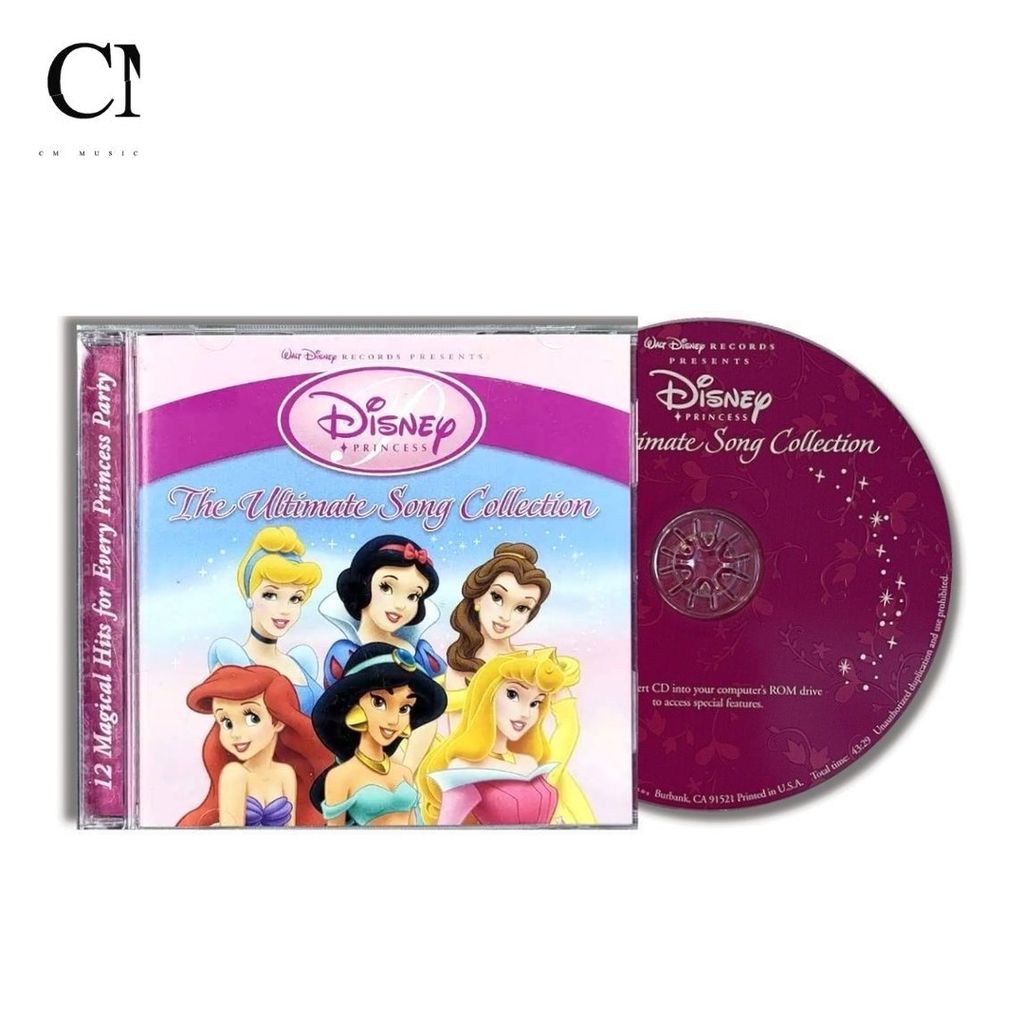 迪士尼公主終極合集 Disney Princess: The Ultimate Song Collection（CD） 封面