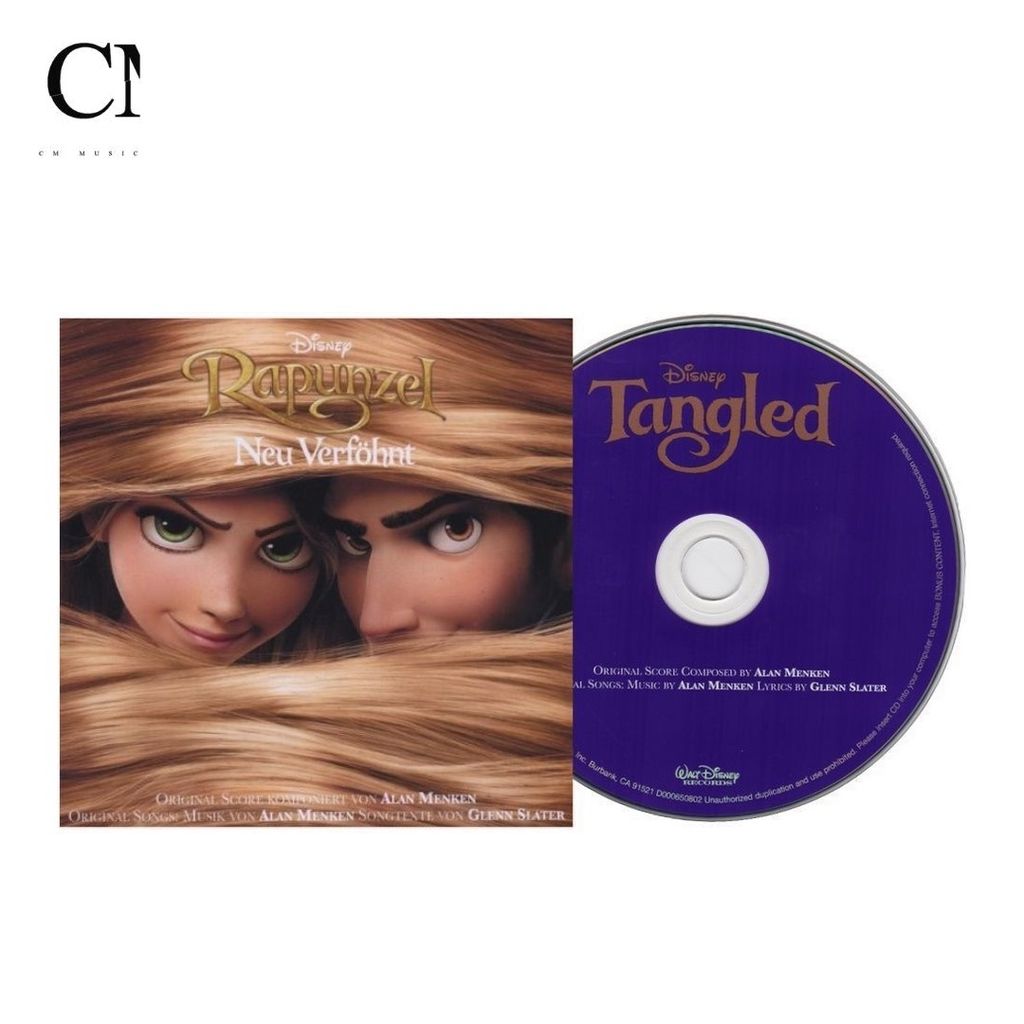 魔法奇緣 長髮公主 Tangled 原聲帶（CD） 封面