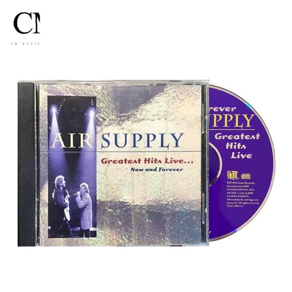 空中補給 Air Supply - 台灣真情 現場演唱精選輯（CD） 封面