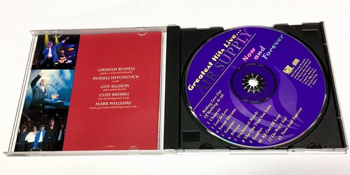 空中補給 Air Supply - 台灣真情 現場演唱精選輯（CD） 內頁 1