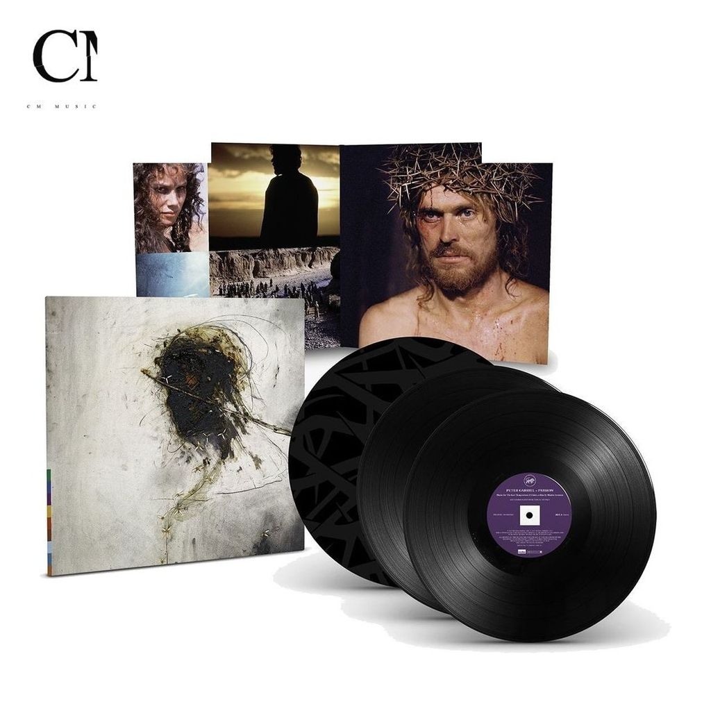 彼得蓋布瑞爾 Peter Gabriel - Passion: Music For The Last Temptation Of Christ 原聲帶【半速刻片｜180g 重量盤】（黑膠唱片 2LP） 封面