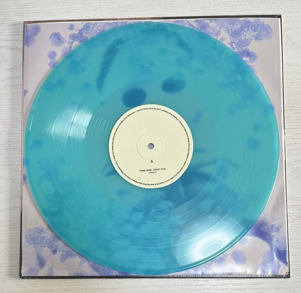 Yung Lean - Frost God【透明藍色彩膠】（黑膠唱片 LP） 內頁 2