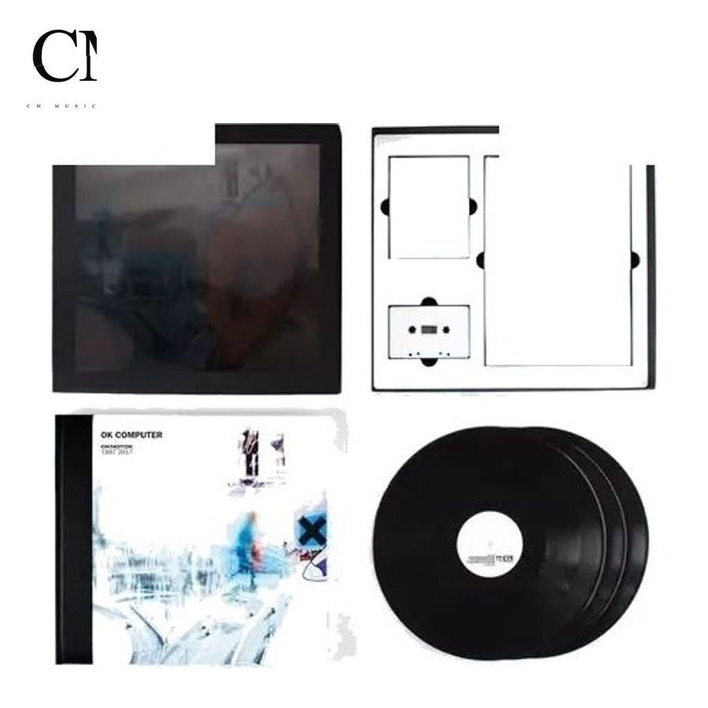 電台司令 Radiohead - OK Computer OKNOTOK 1997 2017【20 週年豪華盒裝｜3LP＋卡帶＋手稿本】（黑膠唱片 3LP） 封面