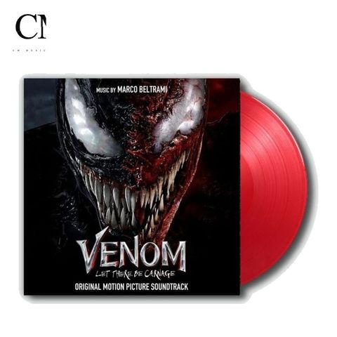 猛毒2：血蜘蛛 Venom: Let There Be Carnage 原聲帶【限量編號｜180克｜半透明紅膠】（黑膠唱片 LP）