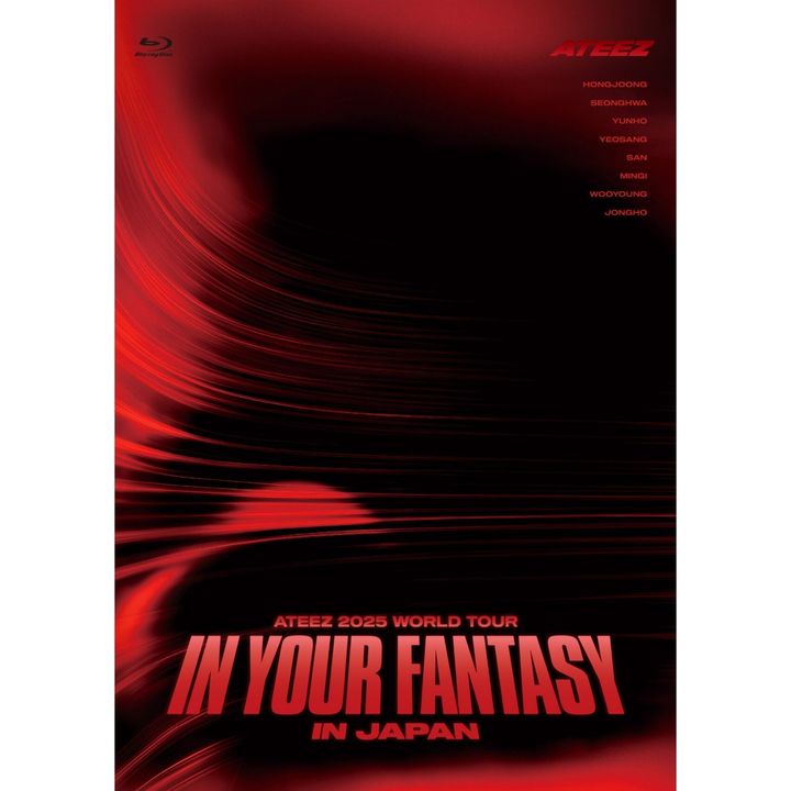 ATEEZ - 2025 WORLD TOUR：IN YOUR FANTASY【IN JAPAN 日本埼玉場｜通常盤 2BD】（藍光 BD） 封面