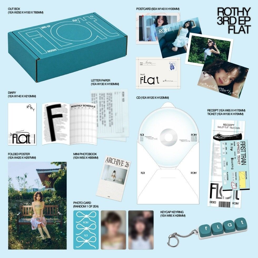 ROTHY - 迷你三輯：FLAT（CD） 內頁 1