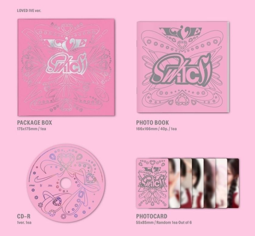 IVE- 2nd EP: IVE Switch ( Photobook 版｜CD ) 內頁 5