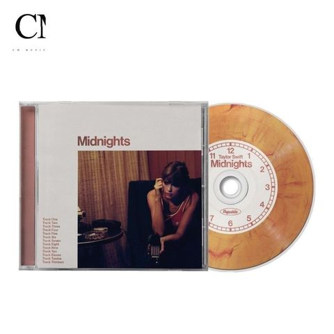 泰勒絲 Taylor Swift - Midnights 午夜【血月紅色版 Blood Moon Edition】（CD）
