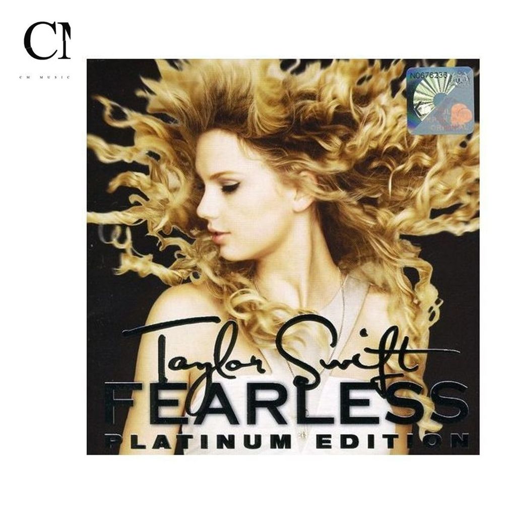 泰勒絲 Taylor Swift - Fearless 無懼的愛【白金版 Platinum Edition｜CD+DVD】（CD） 封面