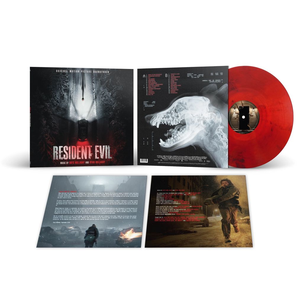 《惡靈古堡 Resident Evil》 HOLLADAY,HAYS & HOLLADAY,RYAN 【原聲帶】（黑膠唱片 LP） 內頁 2