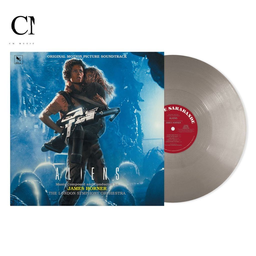 James Horner - 《異形2 Aliens》 【電影原聲帶】（黑膠唱片 LP） 封面