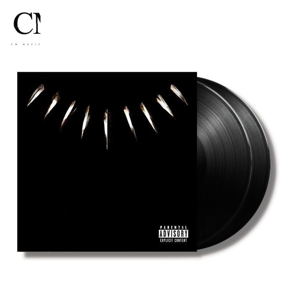 黑豹1 歌曲合集 Black Panther: The Album（黑膠唱片 2LP） 封面