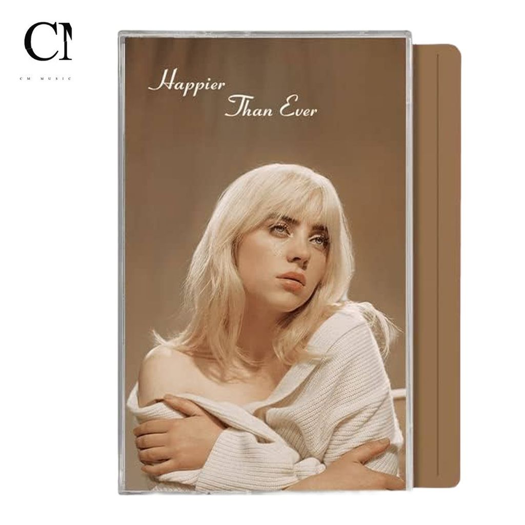 怪奇比莉 Billie Eilish - Happier Than Ever（卡帶） 封面