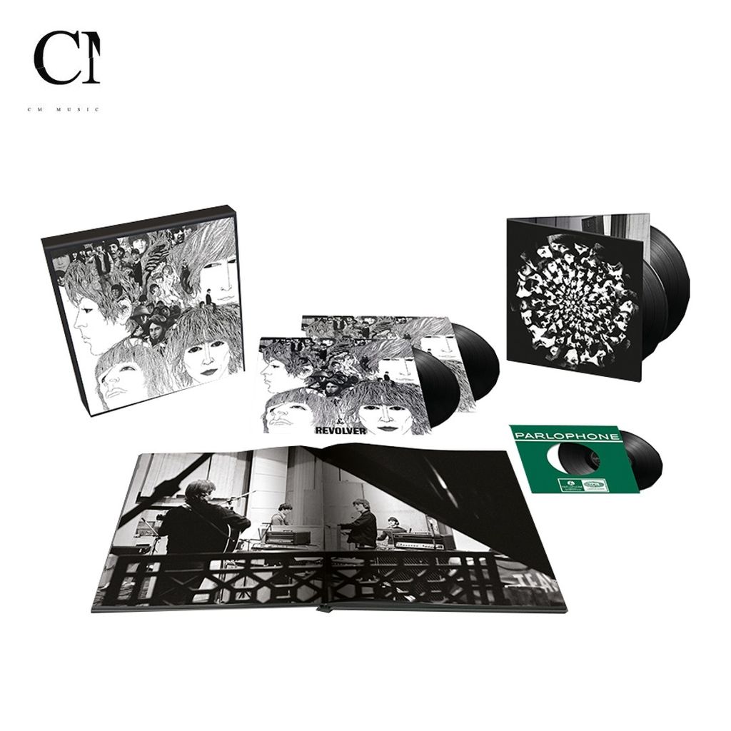 披頭四 The Beatles - Revolver【超級豪華盒裝版｜4LP＋7吋 EP】（黑膠唱片 4LP） 封面