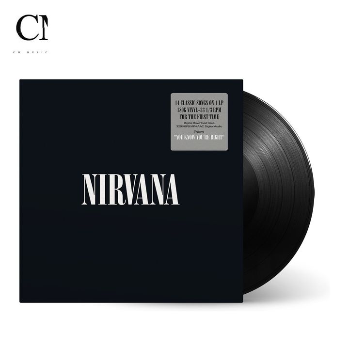 超脫樂團 Nirvana - Nirvana【精選輯】（黑膠唱片 LP） 封面