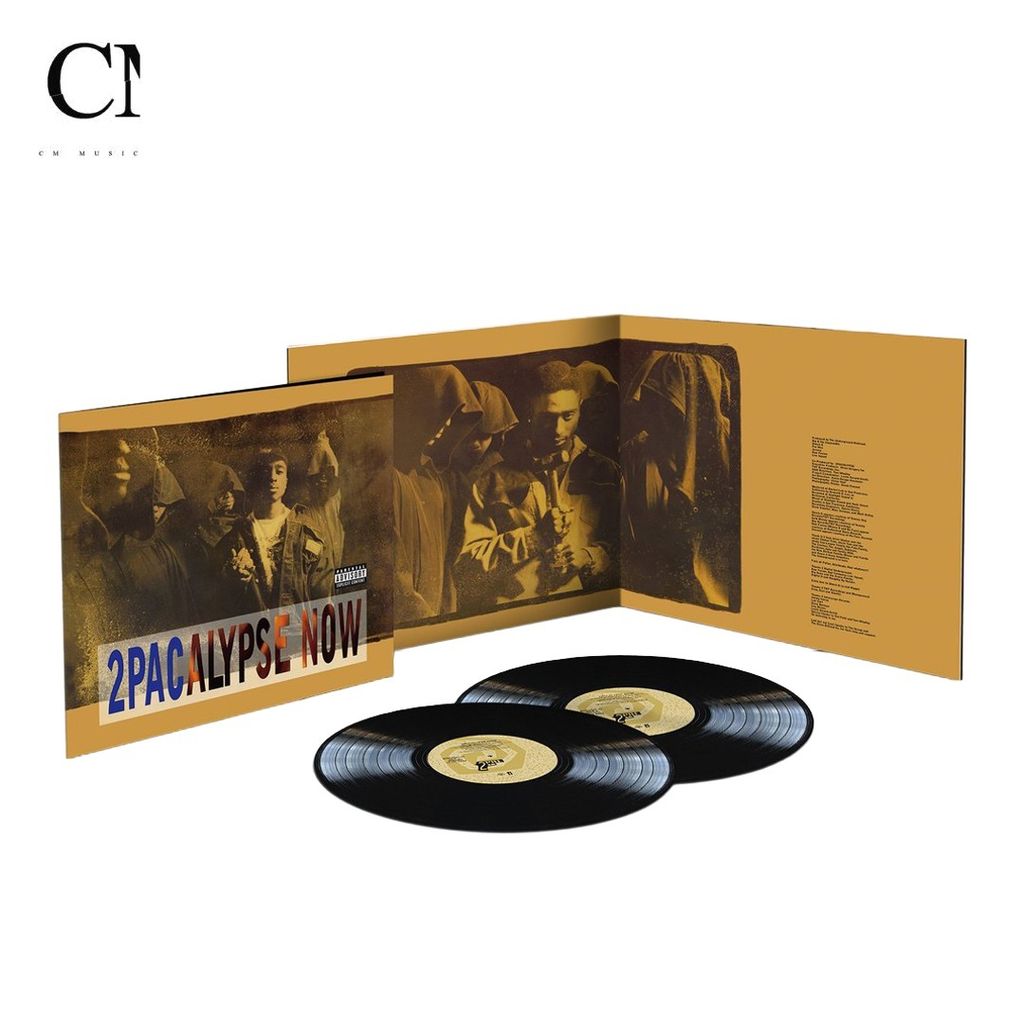 吐派克 2Pac - 2Pacalypse Now【25週年紀念版】（黑膠唱片 2LP） 封面