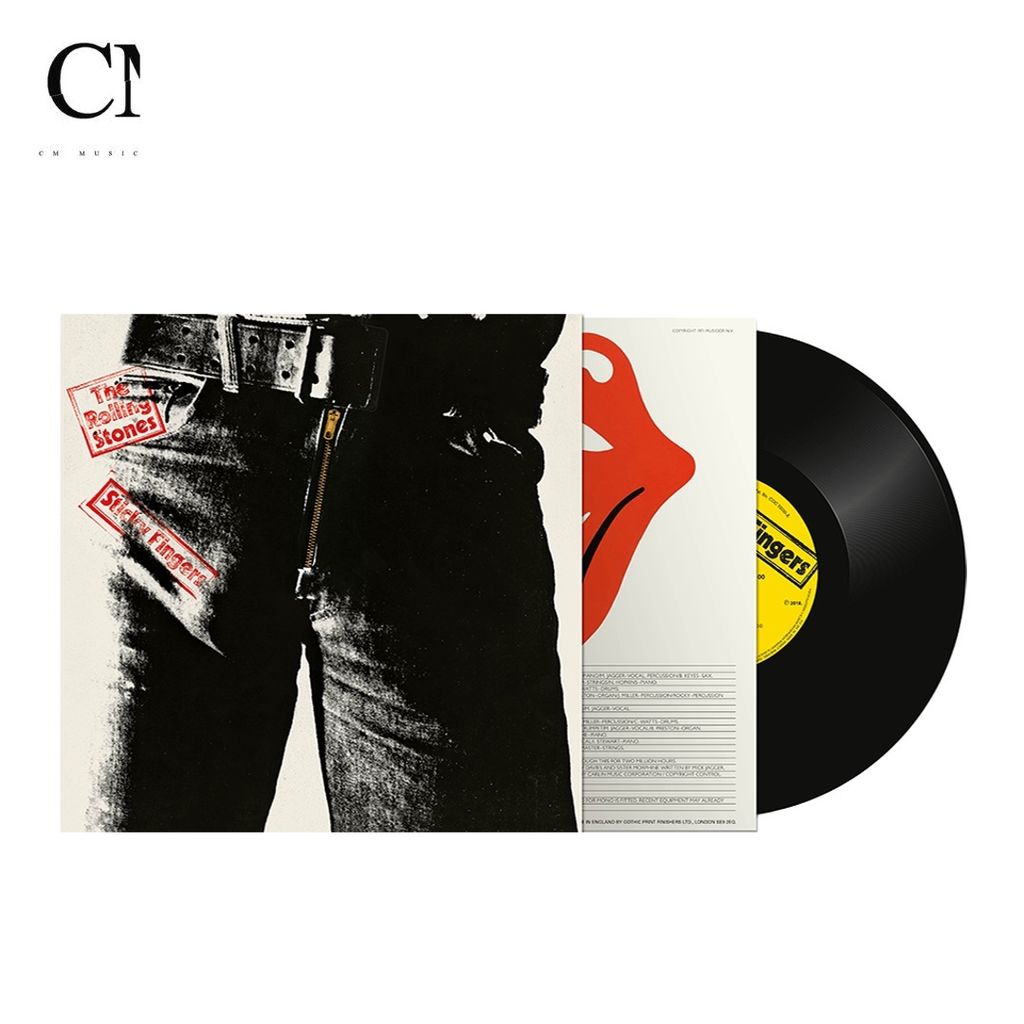 滾石樂團 The Rolling Stones - Sticky Fingers（黑膠唱片 LP） 封面