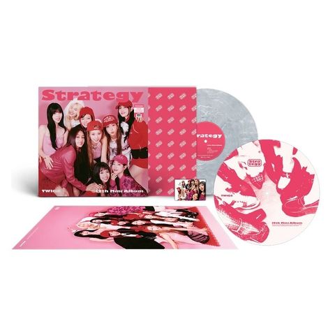 TWICE - 迷你十四輯: Strategy 【代購｜TWICE 官網限定】（黑膠唱片 LP）