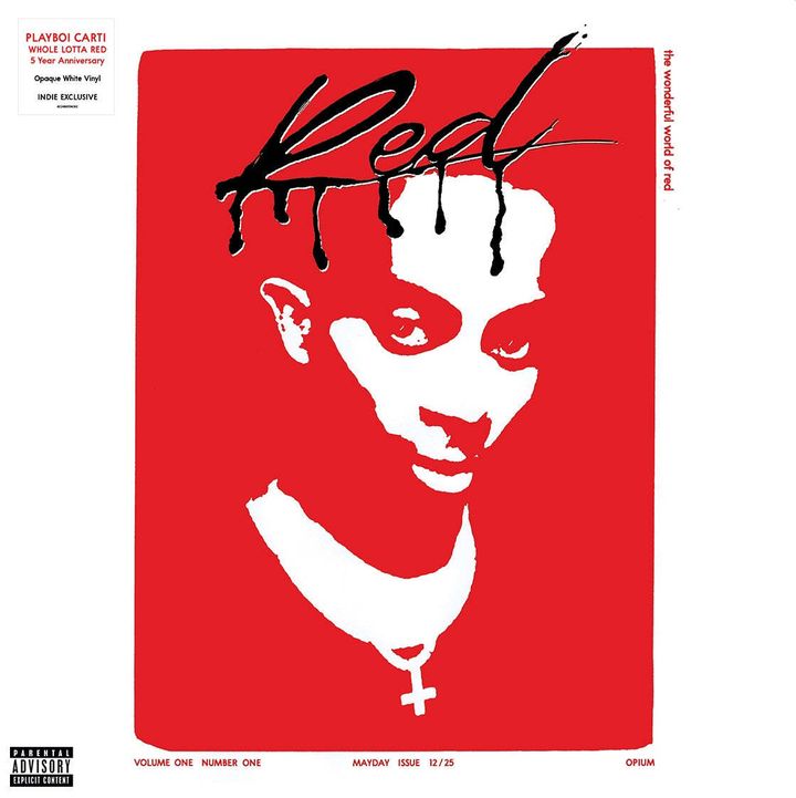 Playboi Carti - Whole Lotta Red 【5週年紀念｜獨立唱片行限定｜白色彩膠】（黑膠唱片 2LP） 內頁 1