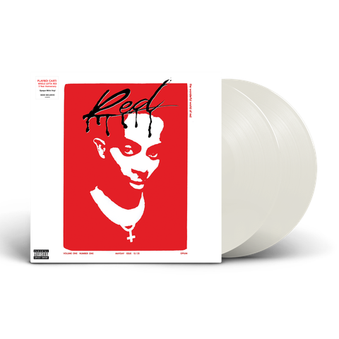 Playboi Carti - Whole Lotta Red 【5週年紀念｜獨立唱片行限定｜白色彩膠】（黑膠唱片 2LP）