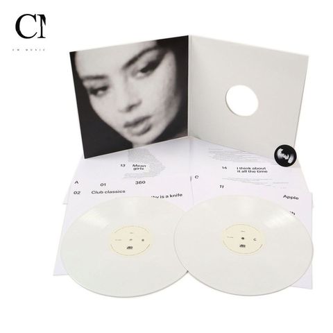 酷娃恰莉 Charli XCX - Brat And It's The Same But There's Three More Songs So It's Not【白色彩膠】（黑膠唱片 2LP）