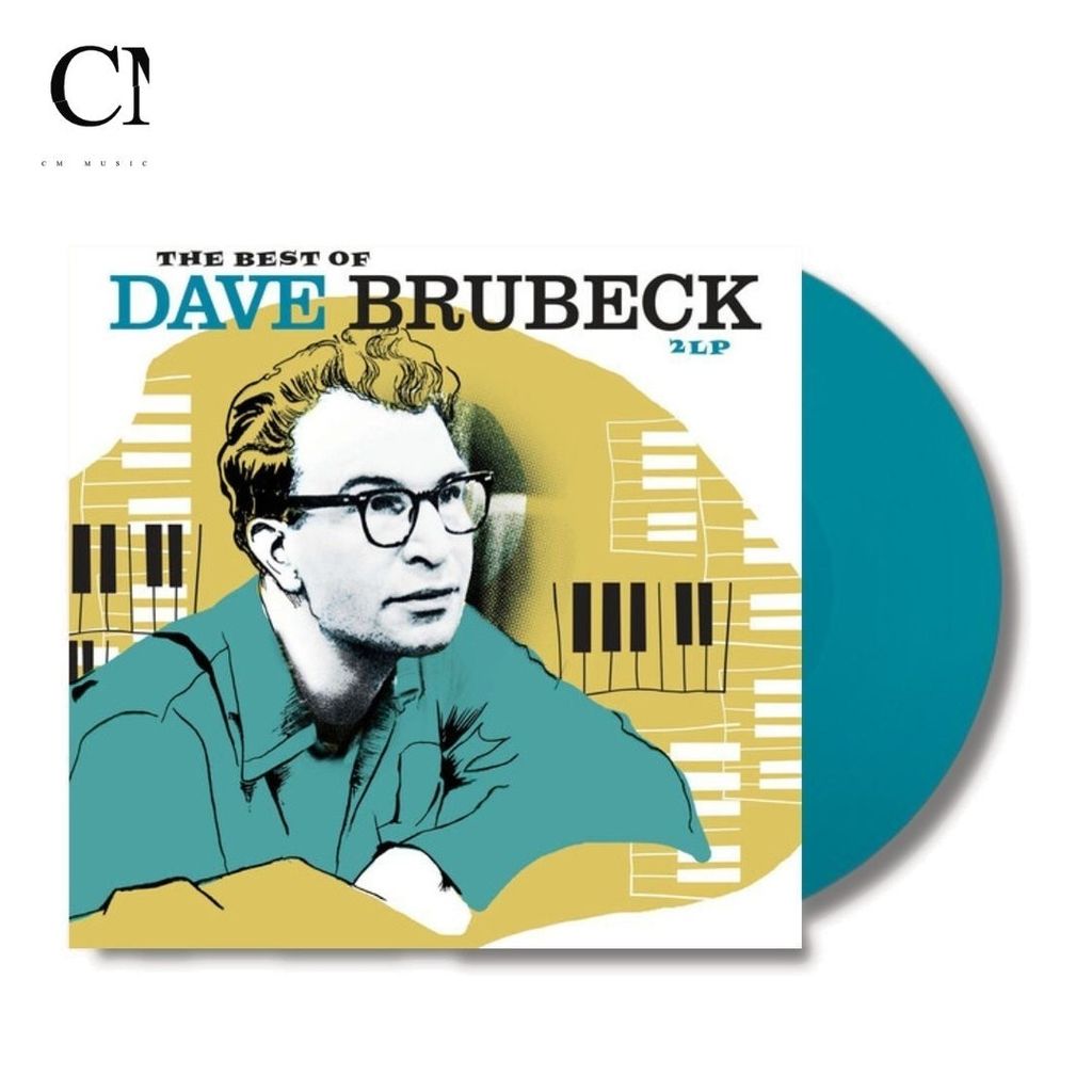 戴夫布魯貝克 Dave Brubeck - The Best Of【湖水綠彩膠｜限量版】（黑膠唱片 2LP） 封面