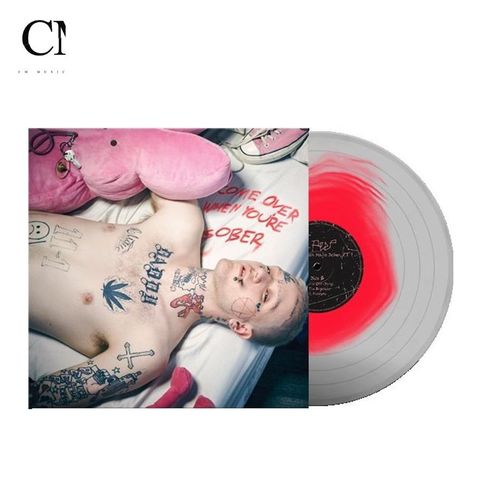 Lil Peep - Come Over When You're Sober, Pt. 1【透明粉紅彩膠】（黑膠唱片 LP）