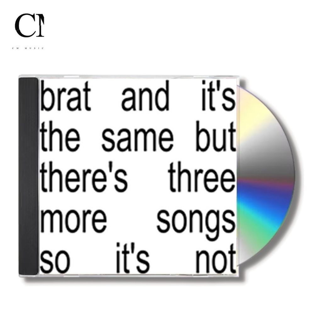 酷娃恰莉 Charli XCX - Brat And It's The Same But There's Three More Songs So It's Not（CD） 封面