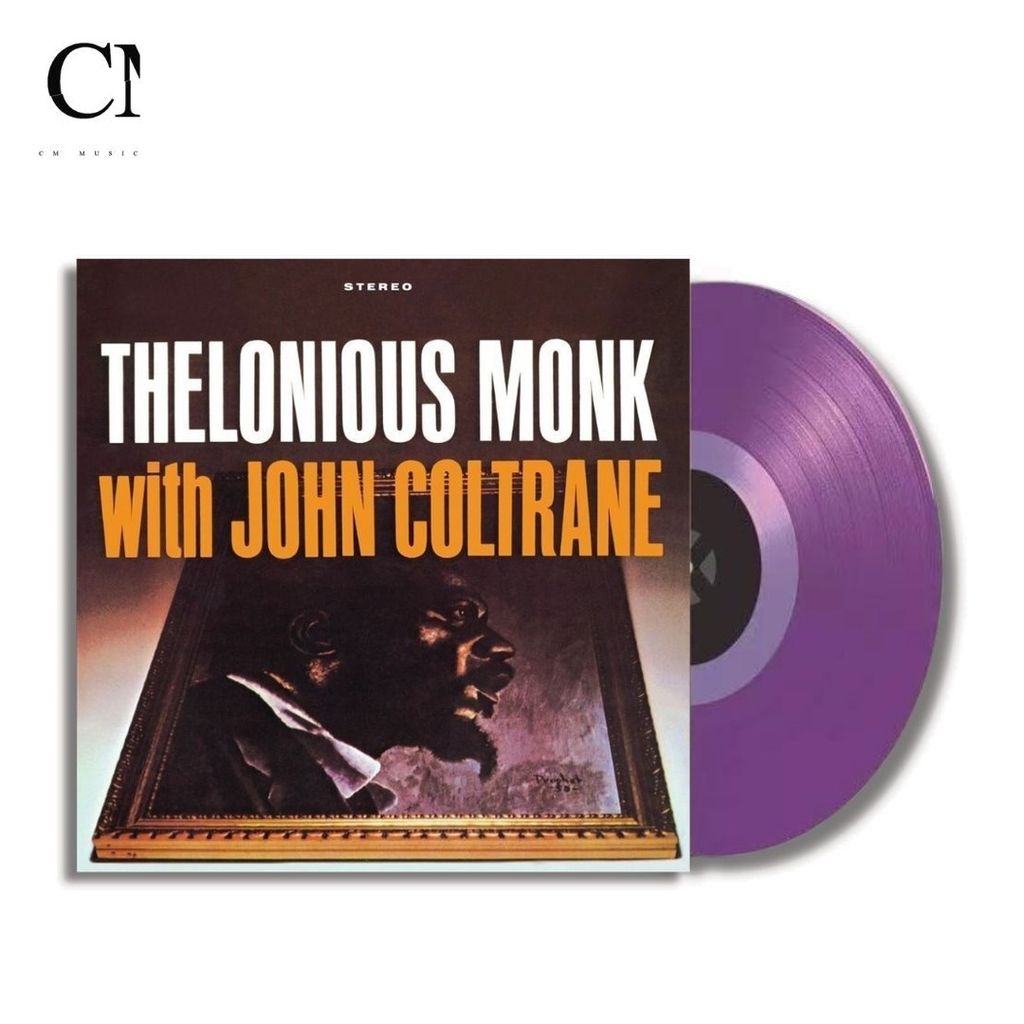 塞隆尼斯孟克 Thelonious Monk - Thelonious Monk With John Coltrane【180G｜紫色彩膠】（黑膠唱片 LP） 封面