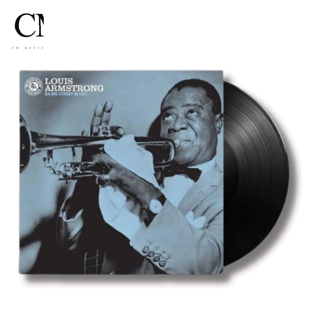 路易斯阿姆斯壯 Louis Armstrong - Basin Street Blues（黑膠唱片 LP） 封面