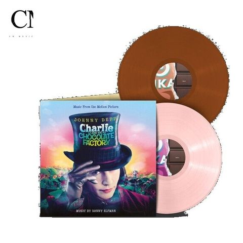 巧克力冒險工廠 Charlie And The Chocolate Factory 電影原聲帶【彩膠】（黑膠唱片 2LP）