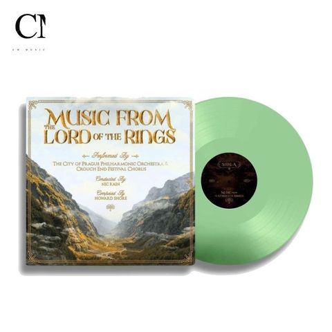 魔戒 The Lord Of The Rings - The City Of Prague Philharmonic Orchestra【綠色彩膠】（黑膠唱片 LP）