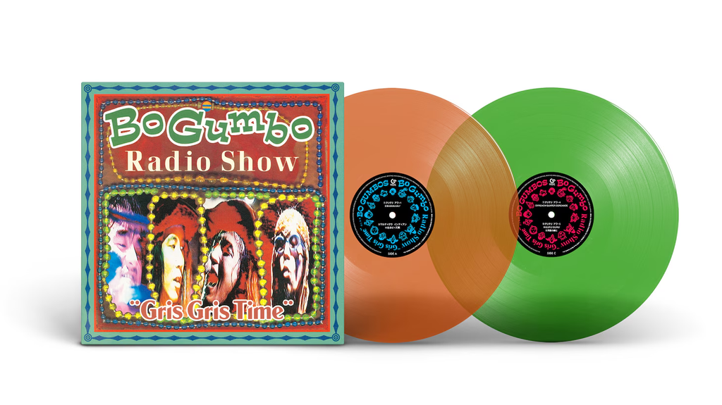 BO GUMBOS ボ・ガンボス - BO GUMBO RADIO SHOW "GRIS GRIS TIME"【日盤｜彩膠】（黑膠唱片 2LP） 封面