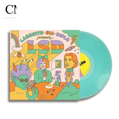 Labrinth, Sia and Diplo - LSD【5周年紀念版｜綠色彩膠】（黑膠唱片 LP）
