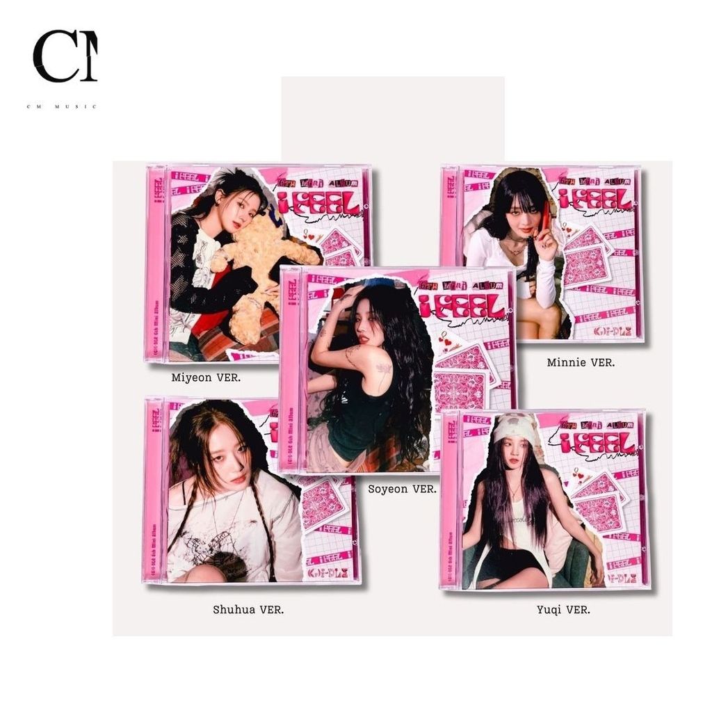 (G)I-DLE - 6th Mini Album: I Feel【Jewel 版】（CD） 封面