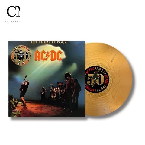 AC/DC - Let There Be Rock【50周年紀念版｜金色彩膠】（黑膠唱片 LP）