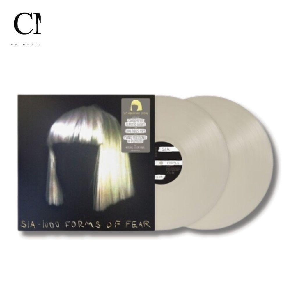 希雅 Sia - 1000 Forms Of Fear【10周年紀念｜白色彩膠】（黑膠唱片 2LP） 封面