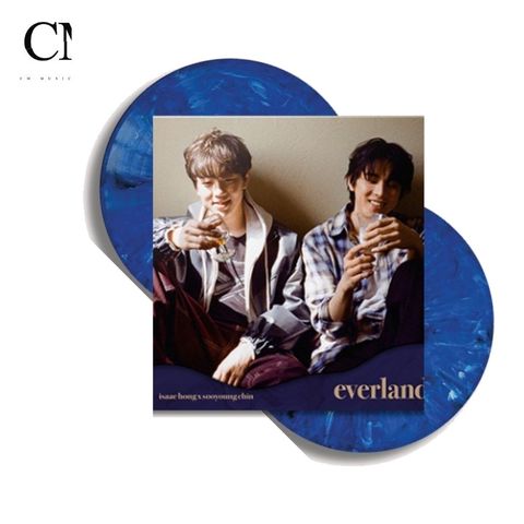 HONG ISAAC , CHIN SOO YOUNG - EVERLAND【藍色彩膠】（黑膠唱片 2LP）