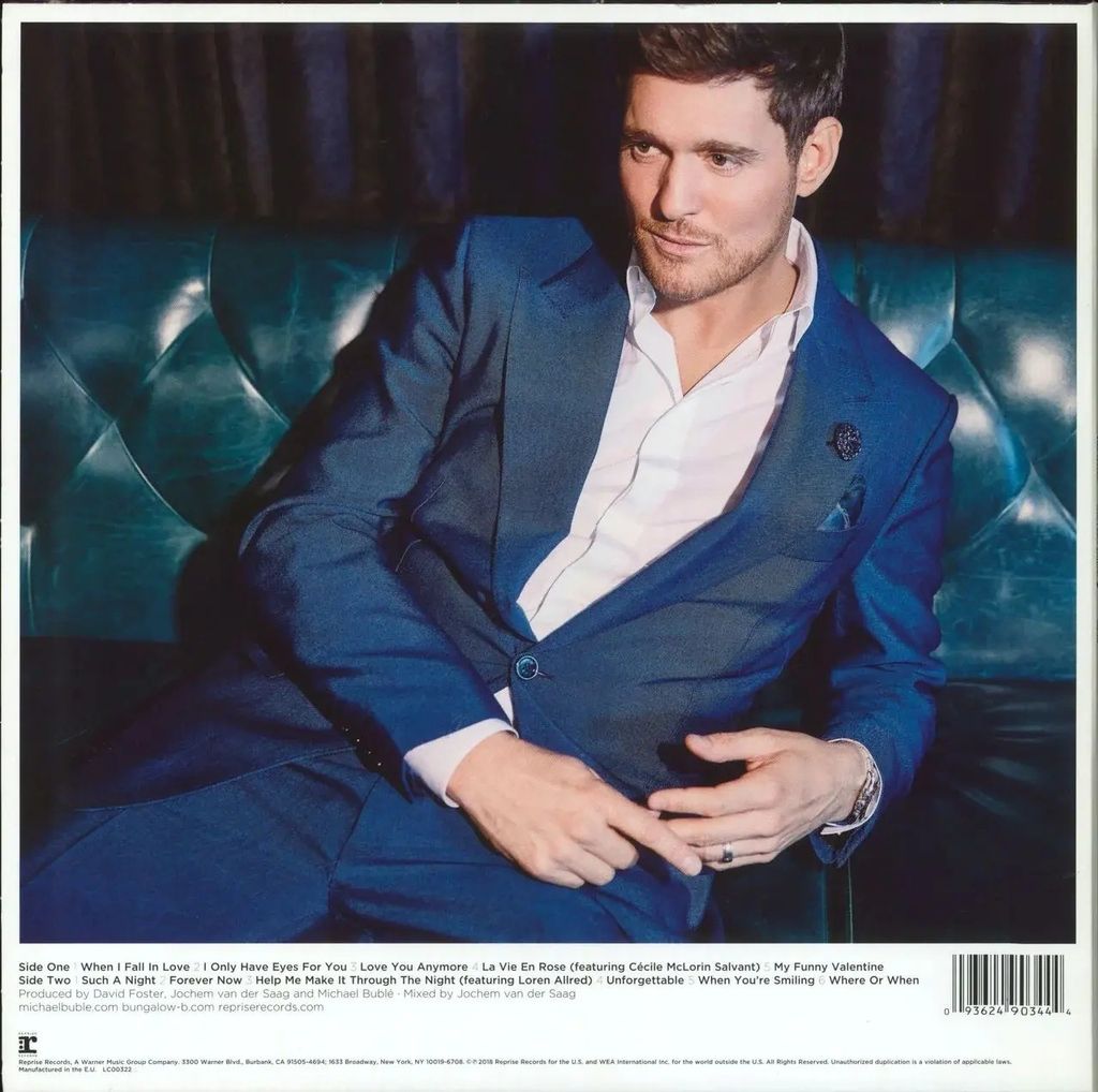 麥可布雷 Michael Bublé - Love（黑膠唱片 LP） 內頁 2