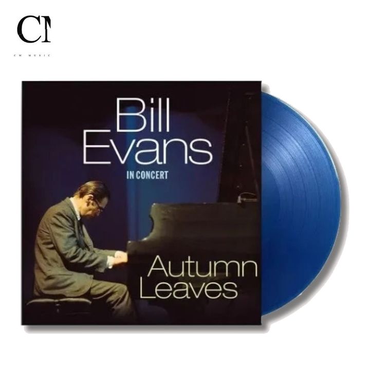 比爾艾文斯 Bill Evans - Autumn Leaves【藍色彩膠】（黑膠唱片 LP） 封面