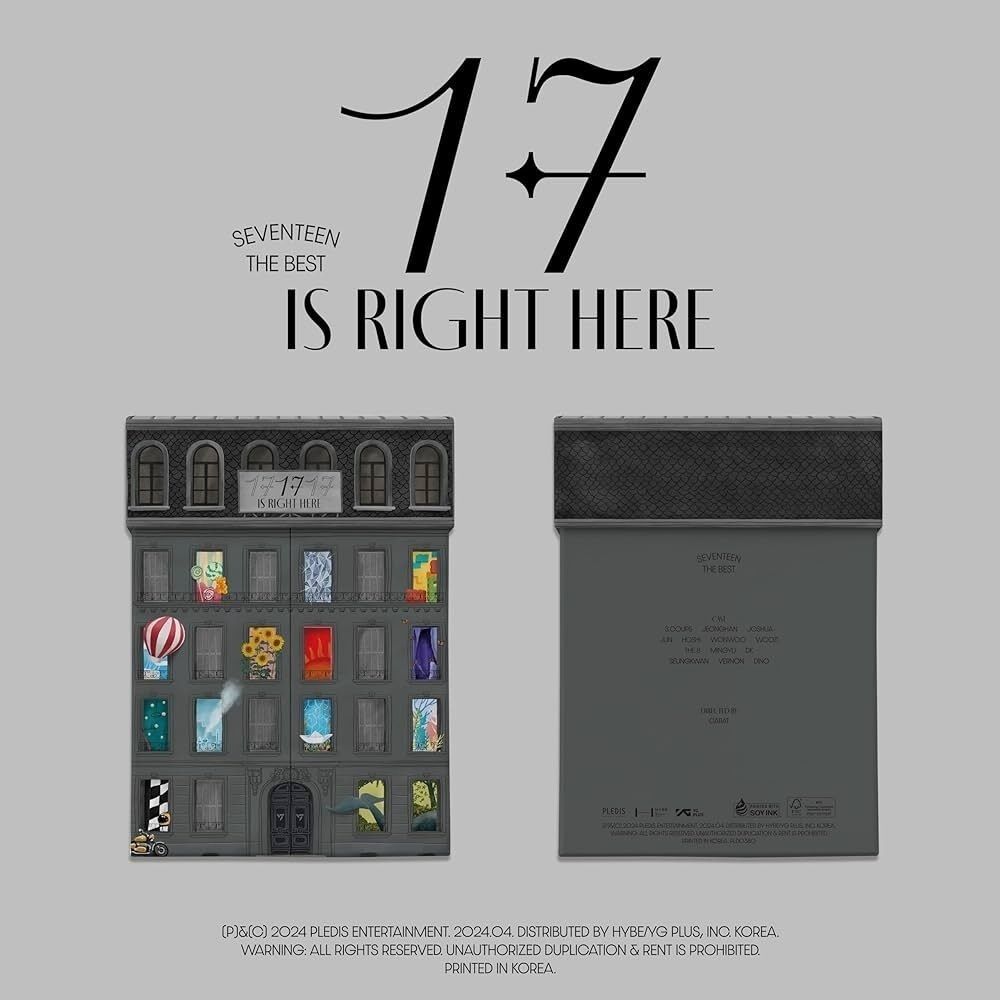 SEVENTEEN - Best Album: 17 Is Right Here【HERE / HEAR 版】（2CD） 內頁 1