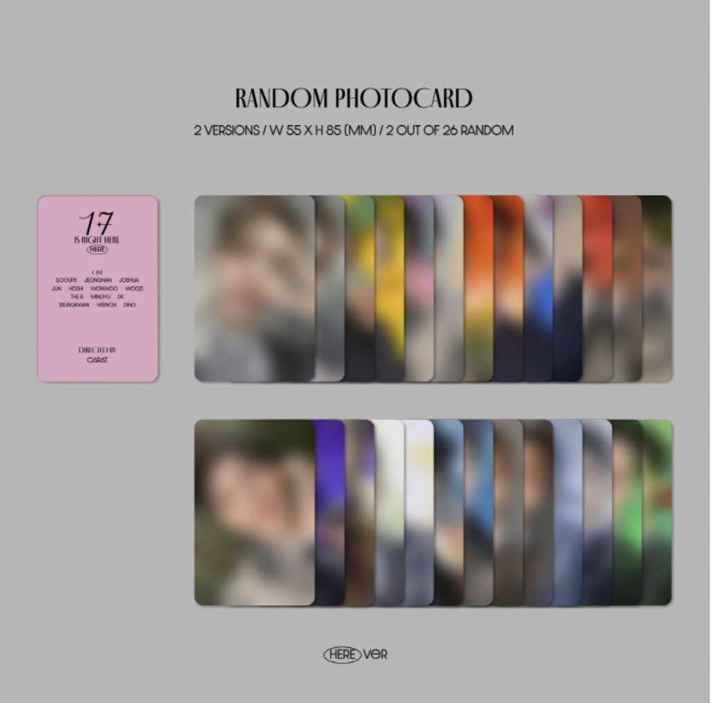 SEVENTEEN - Best Album: 17 Is Right Here【HERE / HEAR 版】（2CD） 內頁 10