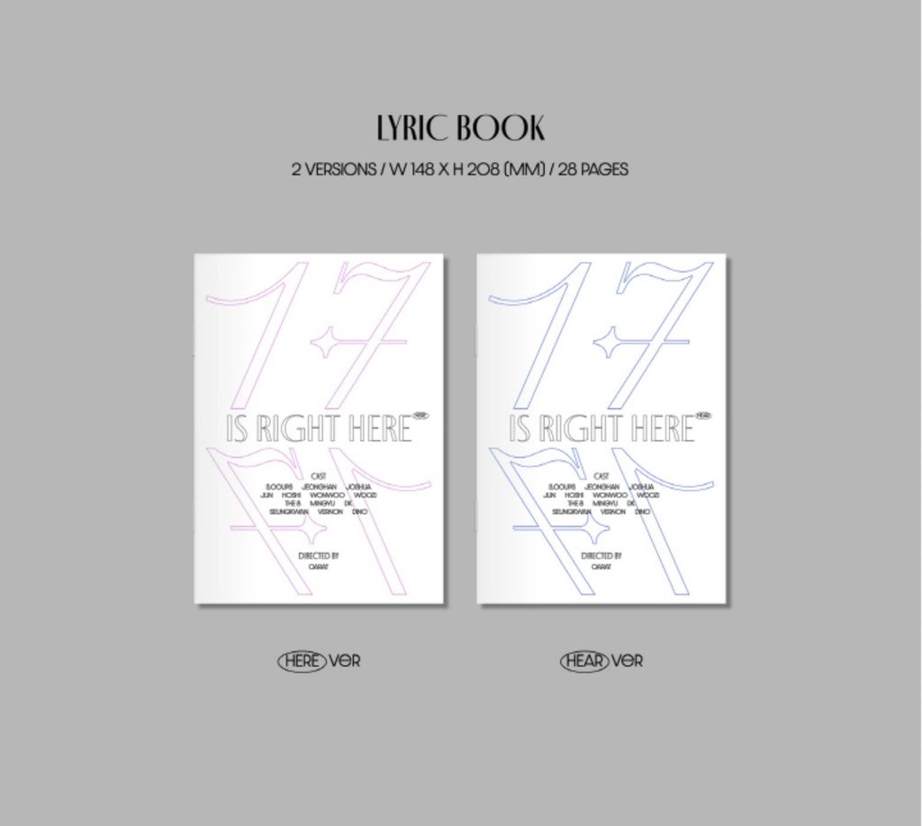 SEVENTEEN - Best Album: 17 Is Right Here【HERE / HEAR 版】（2CD） 內頁 6