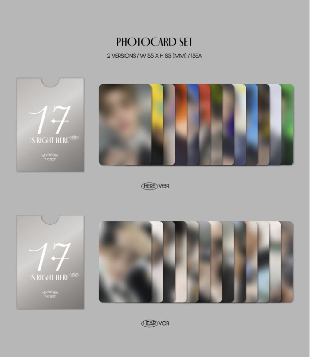 SEVENTEEN - Best Album: 17 Is Right Here【HERE / HEAR 版】（2CD） 內頁 12