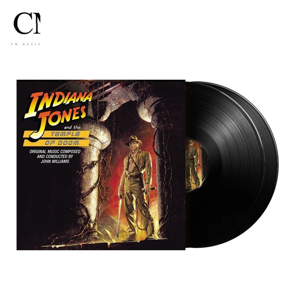 印第安納·瓊斯：魔宮傳奇 Indiana Jones & The Temple Of Doom（黑膠唱片 2LP） 封面