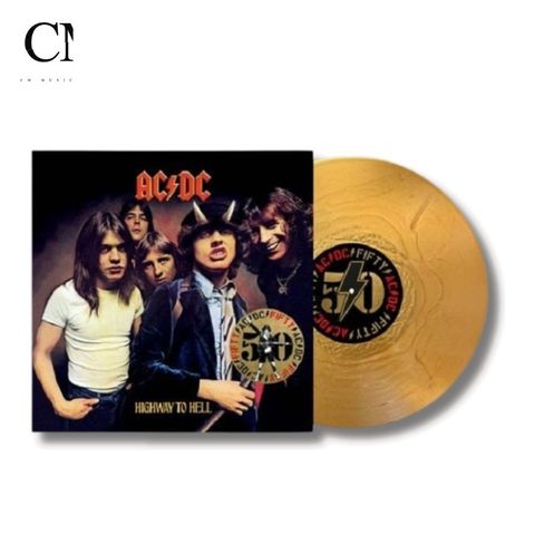 AC/DC - Highway To Hell【50周年紀念版｜金色彩膠】（黑膠唱片 LP）