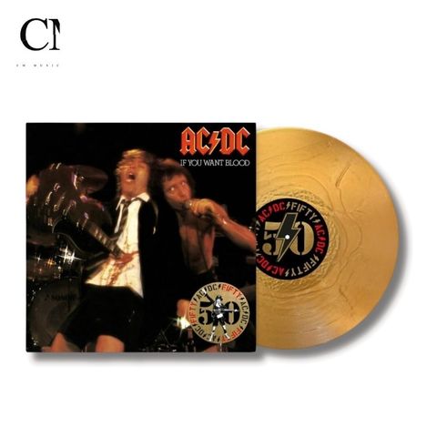 AC/DC - If You Want Blood You've Got It【50周年紀念版｜金色彩膠】（黑膠唱片 LP）