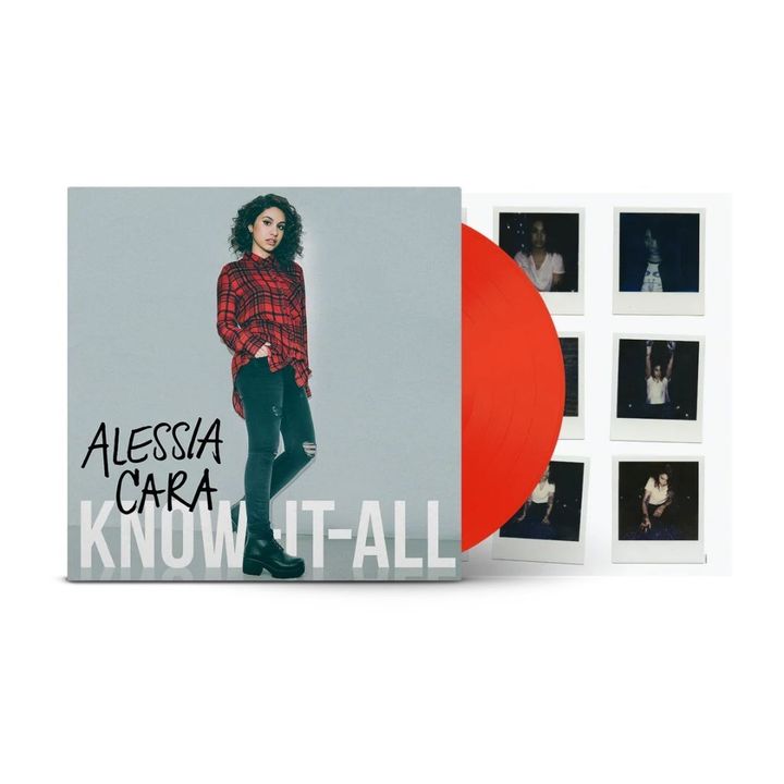 Alessia Cara - Know-It-All 【豪華版｜親筆簽名插頁｜紅膠】（黑膠唱片 LP） 封面