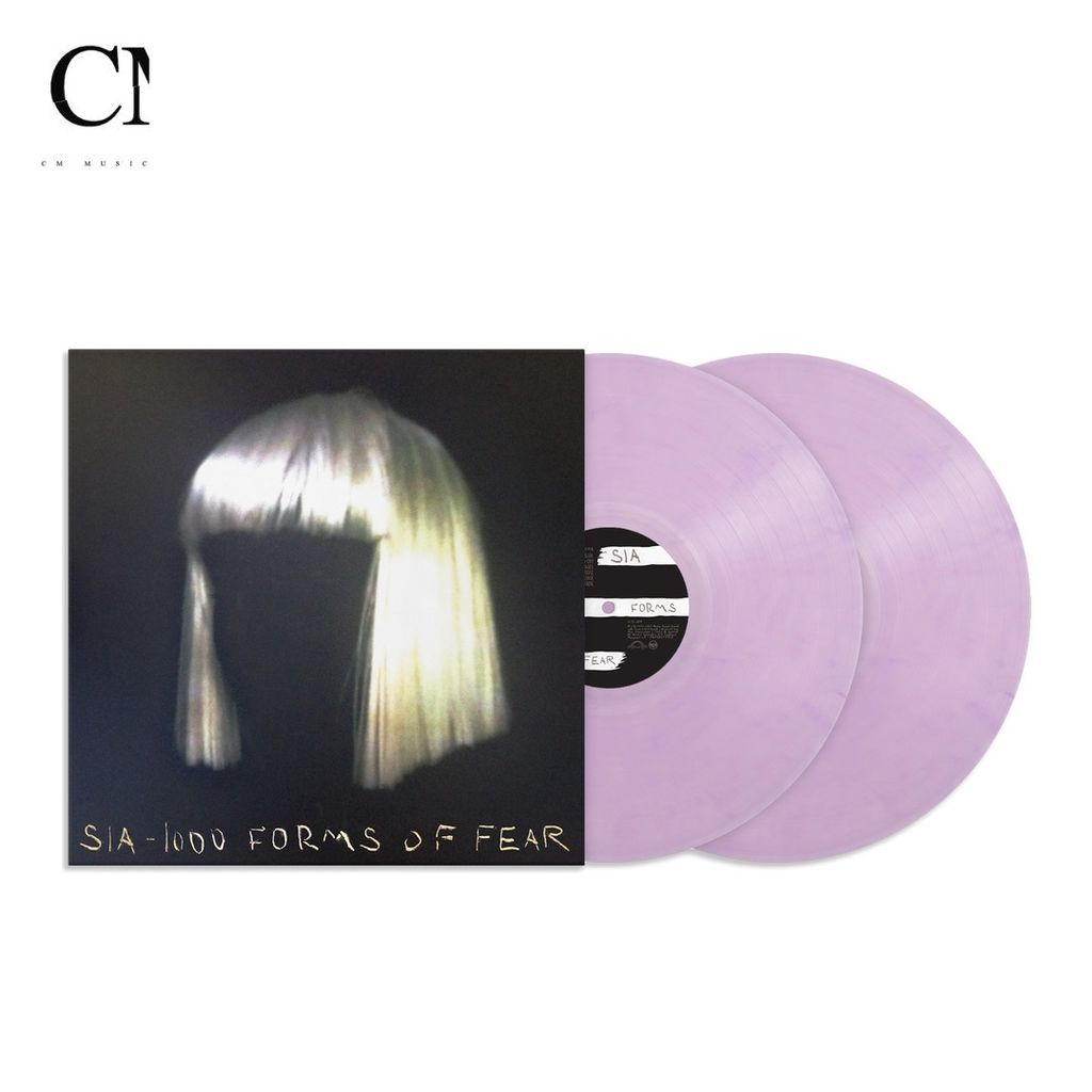 希雅 Sia - 1000 Forms Of Fear【10周年紀念｜紫色彩膠】（黑膠唱片 2LP） 封面